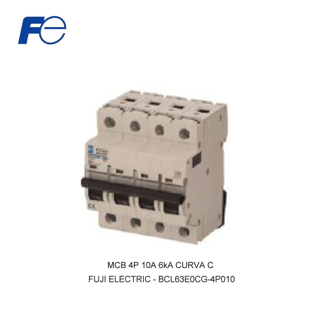 MCB 4P 10A 6kA KURVA C
