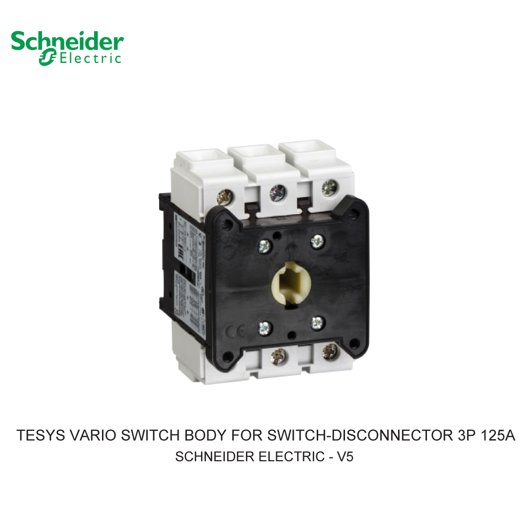 TESYS VARIO SWITCH BODY FOR SWITCH-DISCONNECTOR 3 POLES 125A