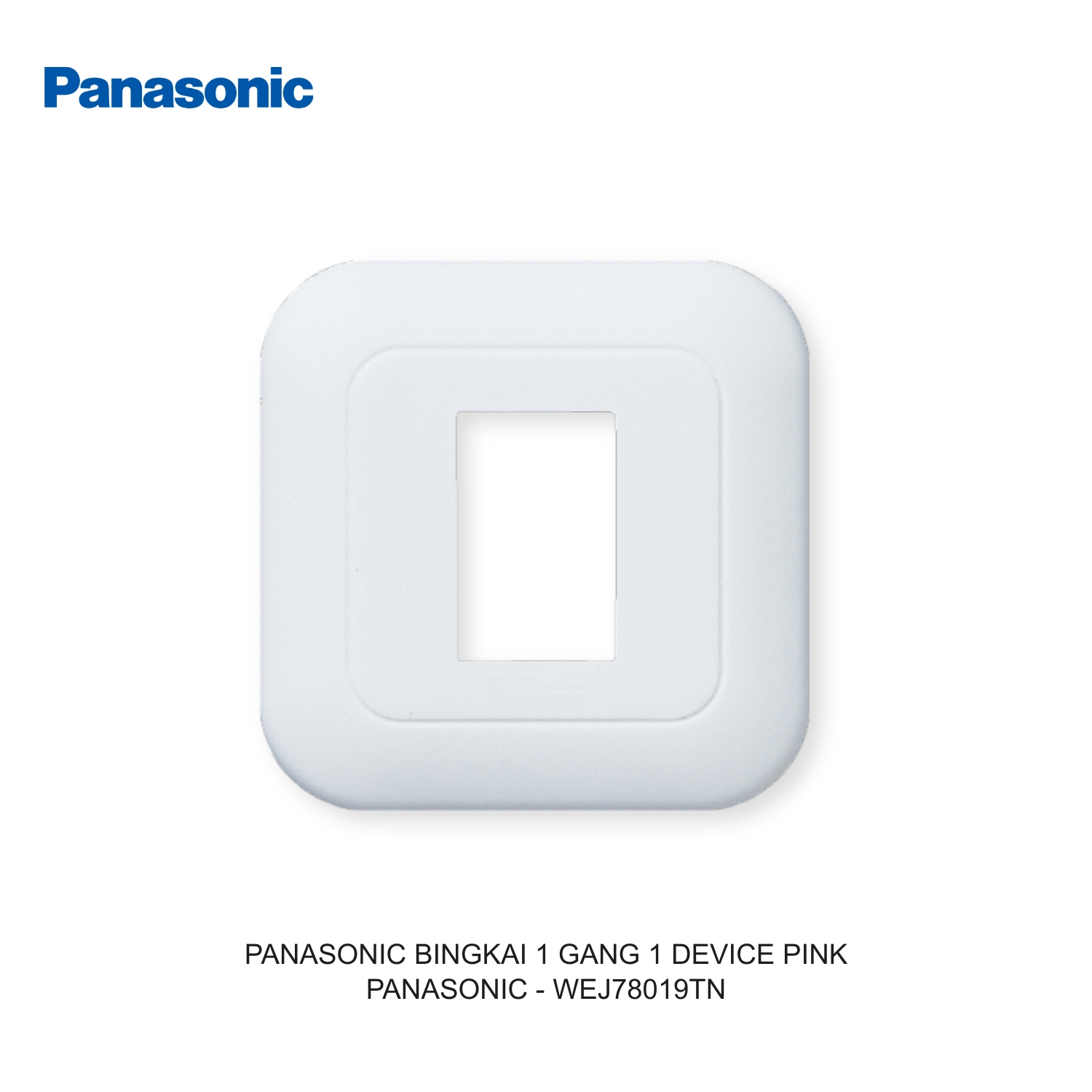 PANASONIC BINGKAI 1 GANG 1 DEVICE PINK