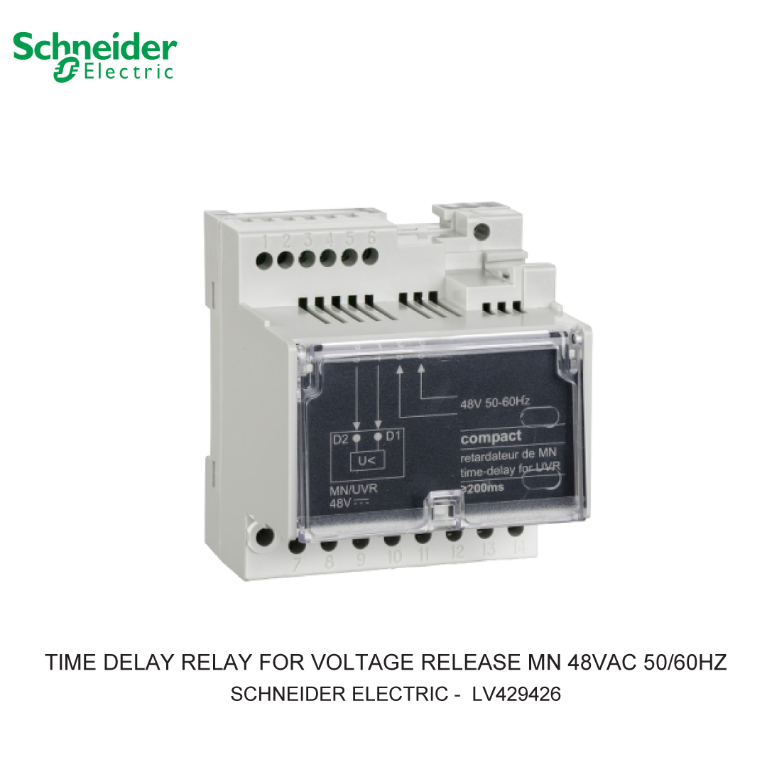 TIME DELAY RELAY FOR VOLTAGE RELEASE MN 48VAC 50/60HZ
