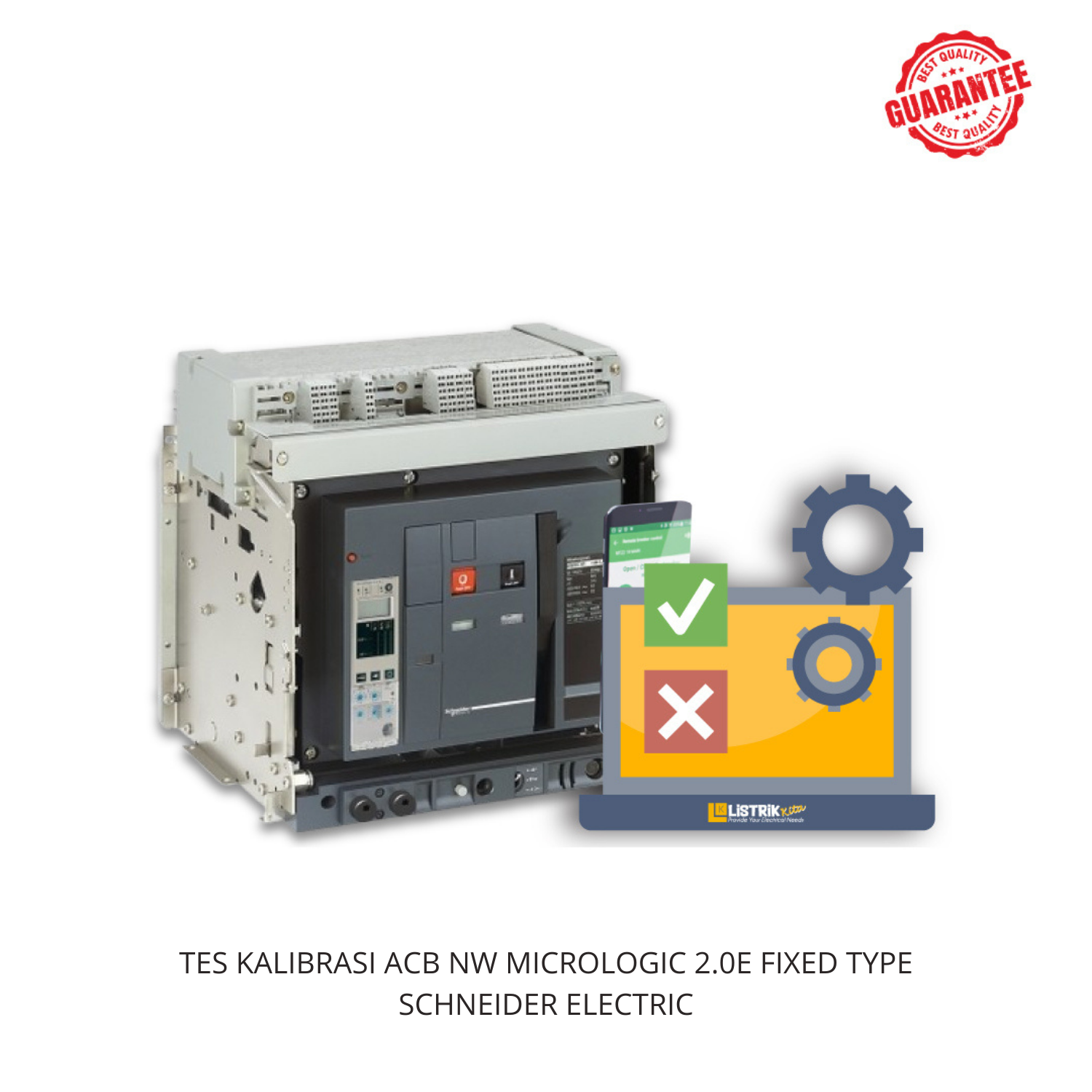 TES KALIBRASI ACB NW MICROLOGIC 2.0E FIXED TYPE