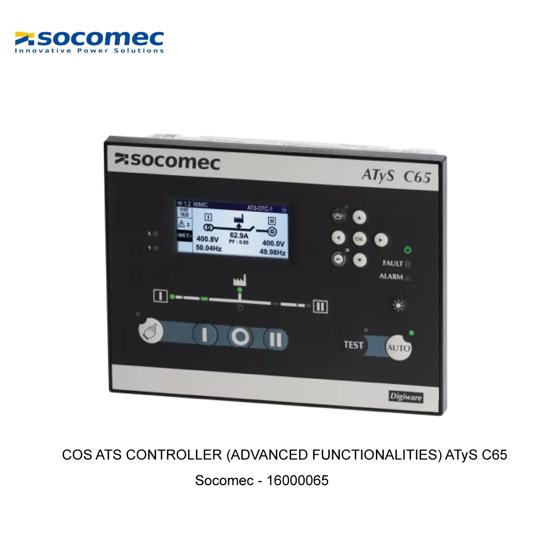 COS ATS CONTROLLER (ADVANCED FUNCTIONALITIES) ATyS C65