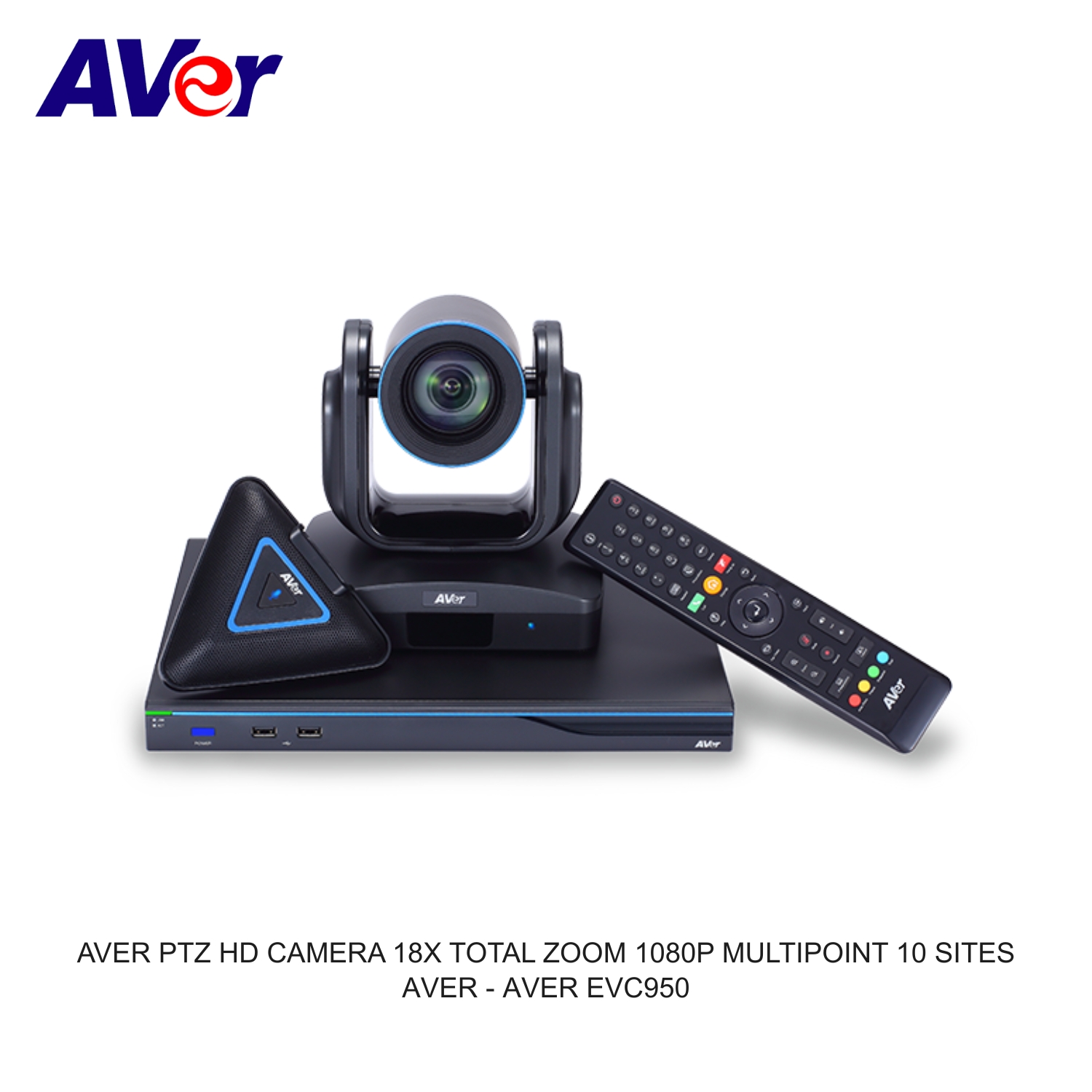 AVER PTZ HD CAMERA 18X TOTAL ZOOM 1080P MULTIPOINT 10 SITES