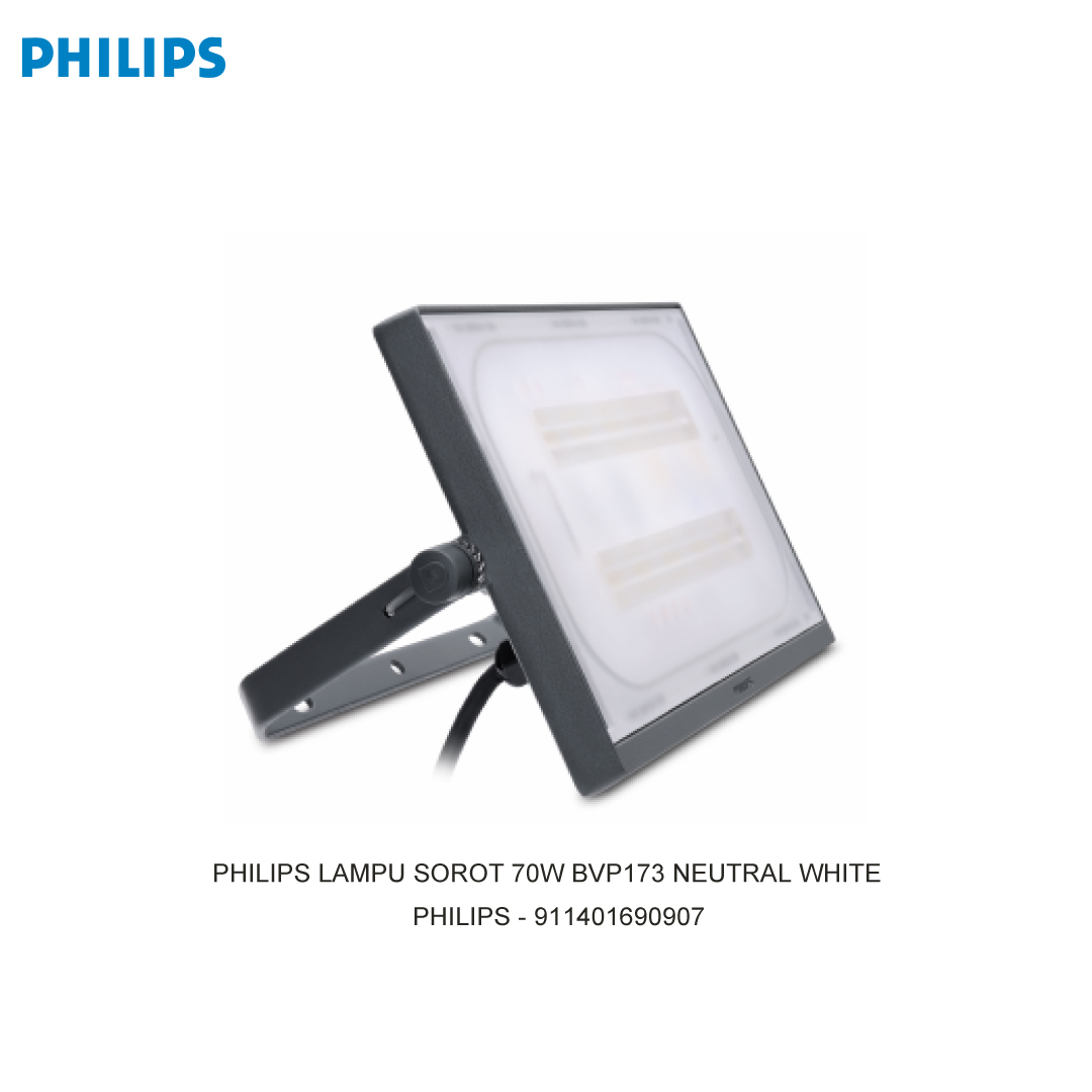 PHILIPS LAMPU SOROT 70W BVP173 NEUTRAL WHITE