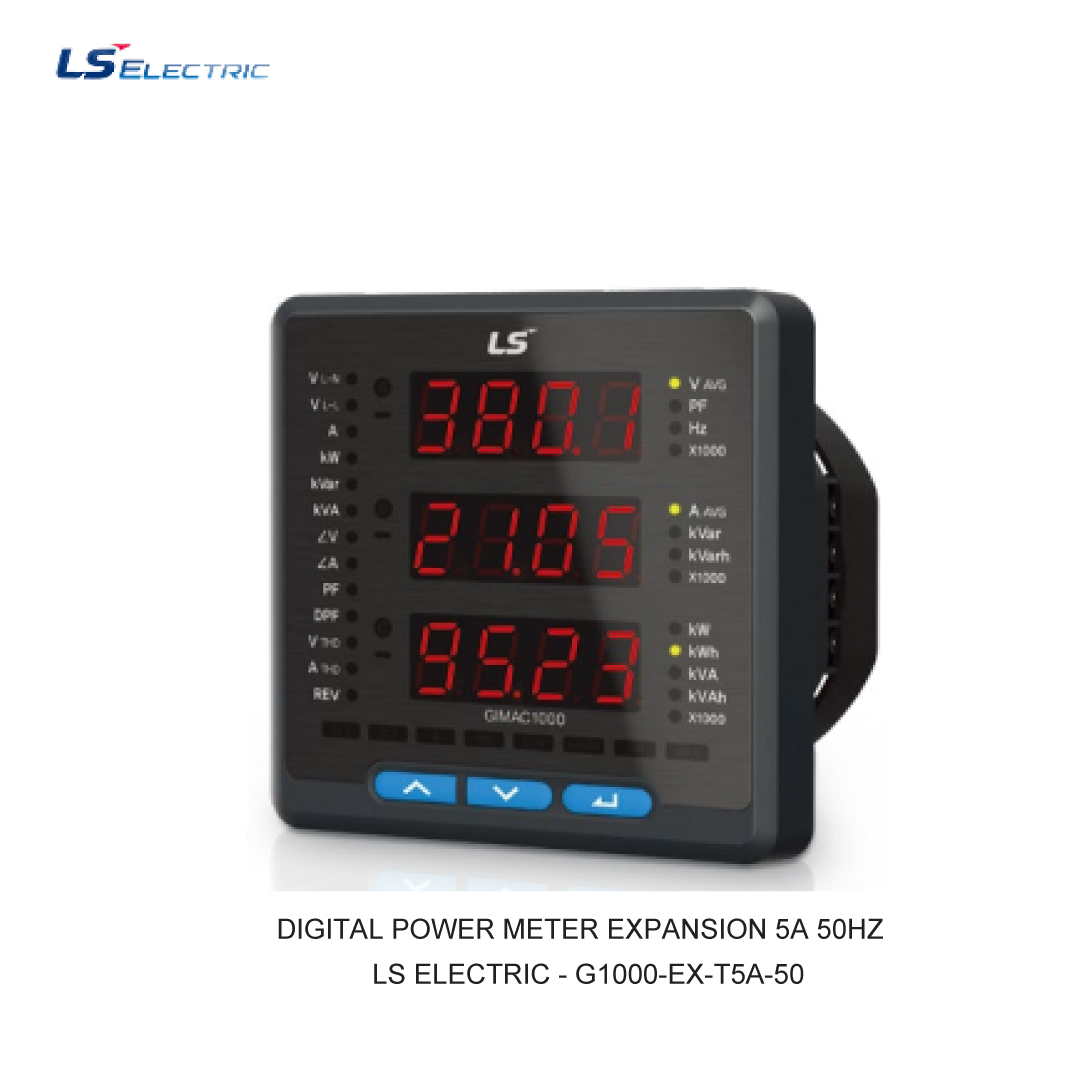 DIGITAL POWER METER EXPANSION 5A 50HZ