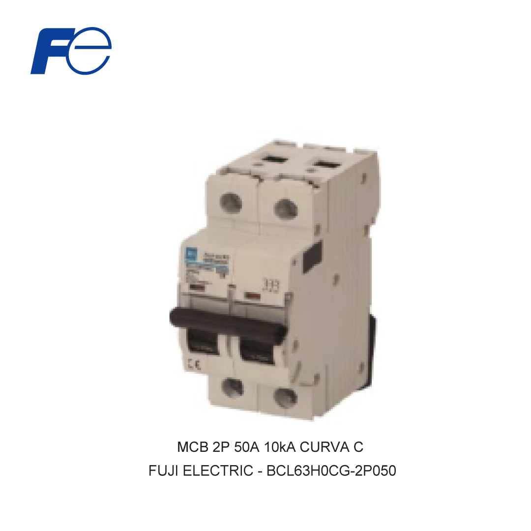MCB 2P 50A 10kA CURVA C