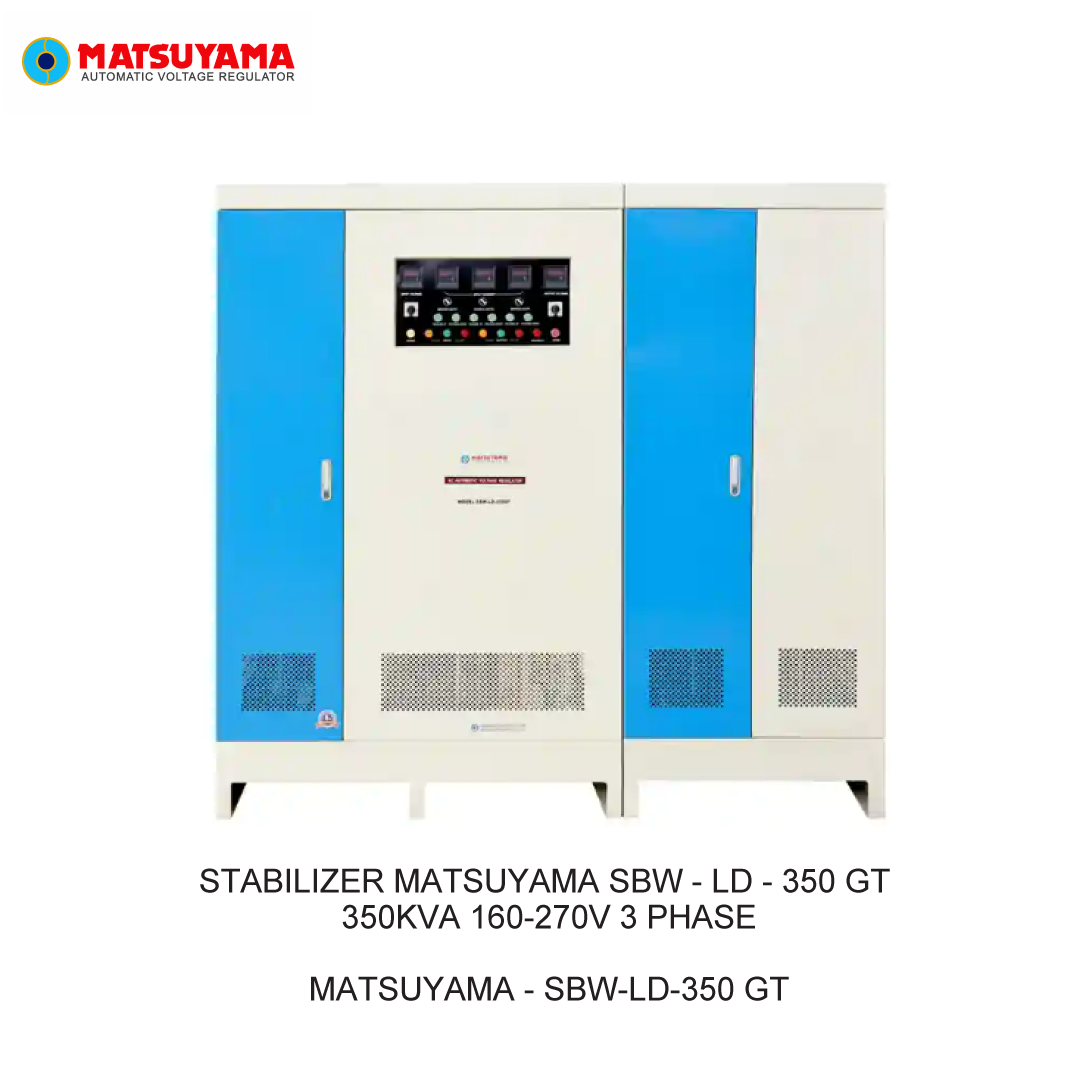 STABILIZER MATSUYAMA SBW - LD - 350 GT 350KVA 160-270V 3 PHASE