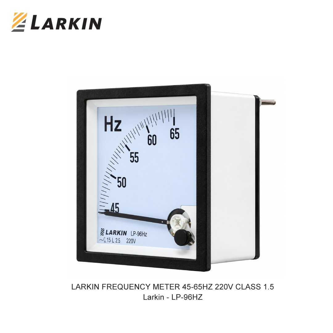 LARKIN FREQUENCY METER 45-65HZ 220V CLASS 1.5