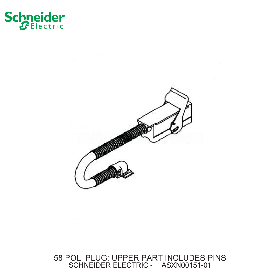 58 POL. PLUG: UPPER PART INCLUDES PINS
