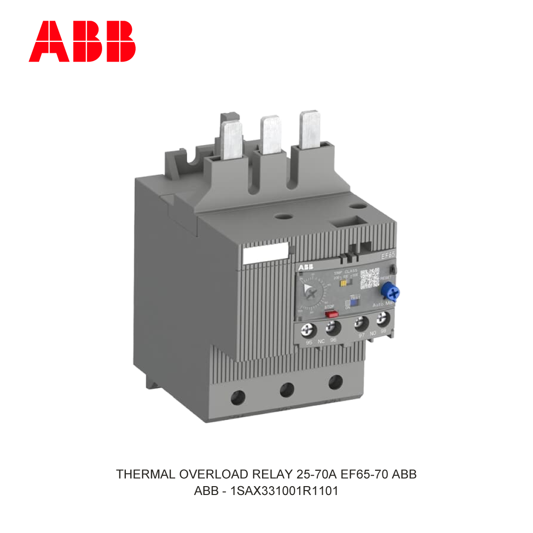 RELAY THERMAL BEBAN LEBIH 25-70A EF65-70 ABB