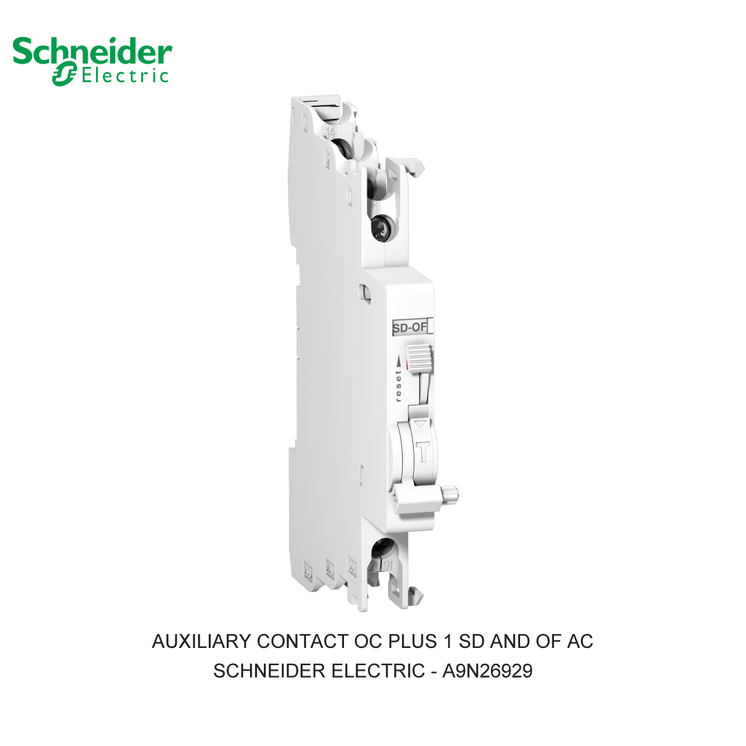 AUXILIARY CONTACT OC PLUS 1 SD AND OF AC