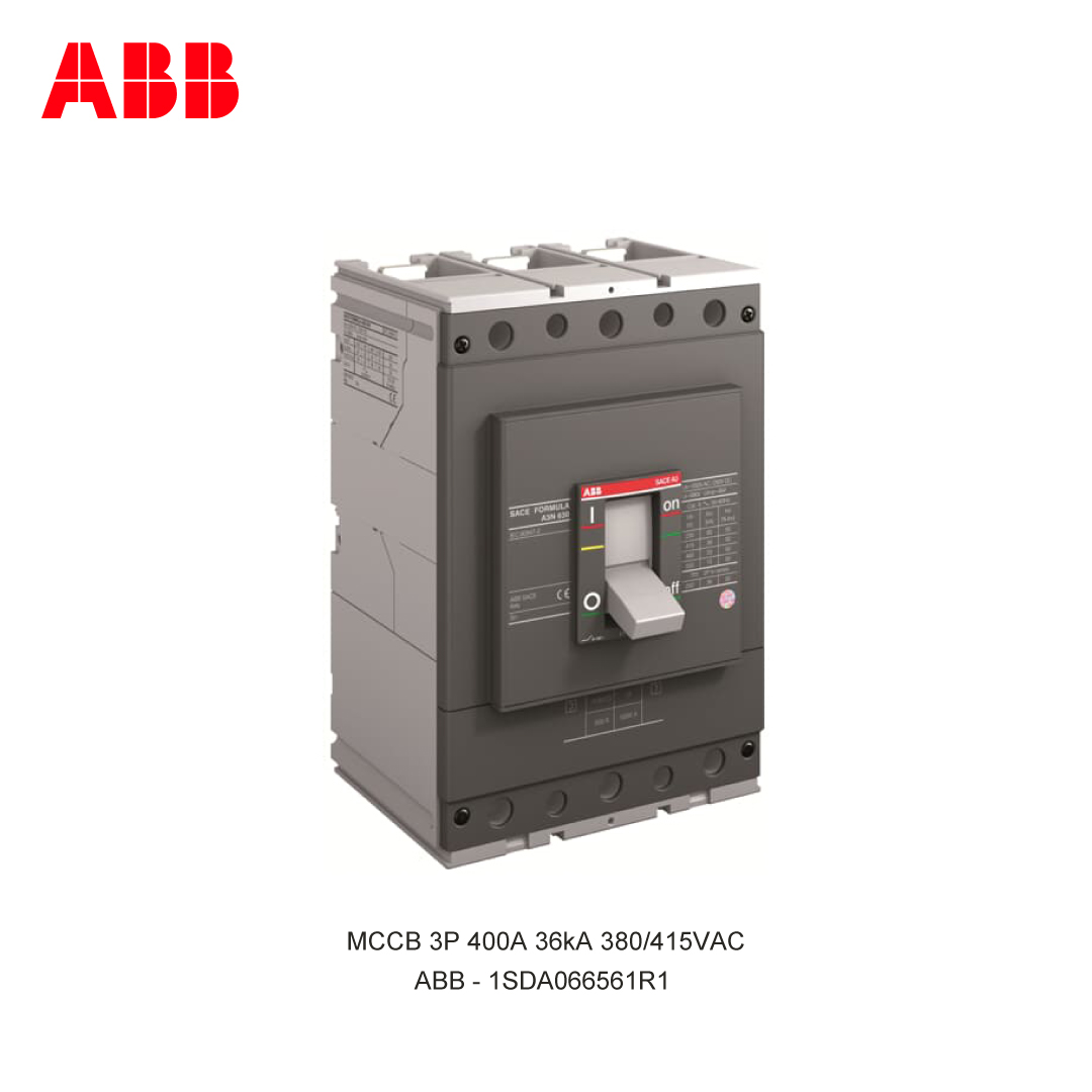 MCCB 3P 400A 36kA 380/415VAC