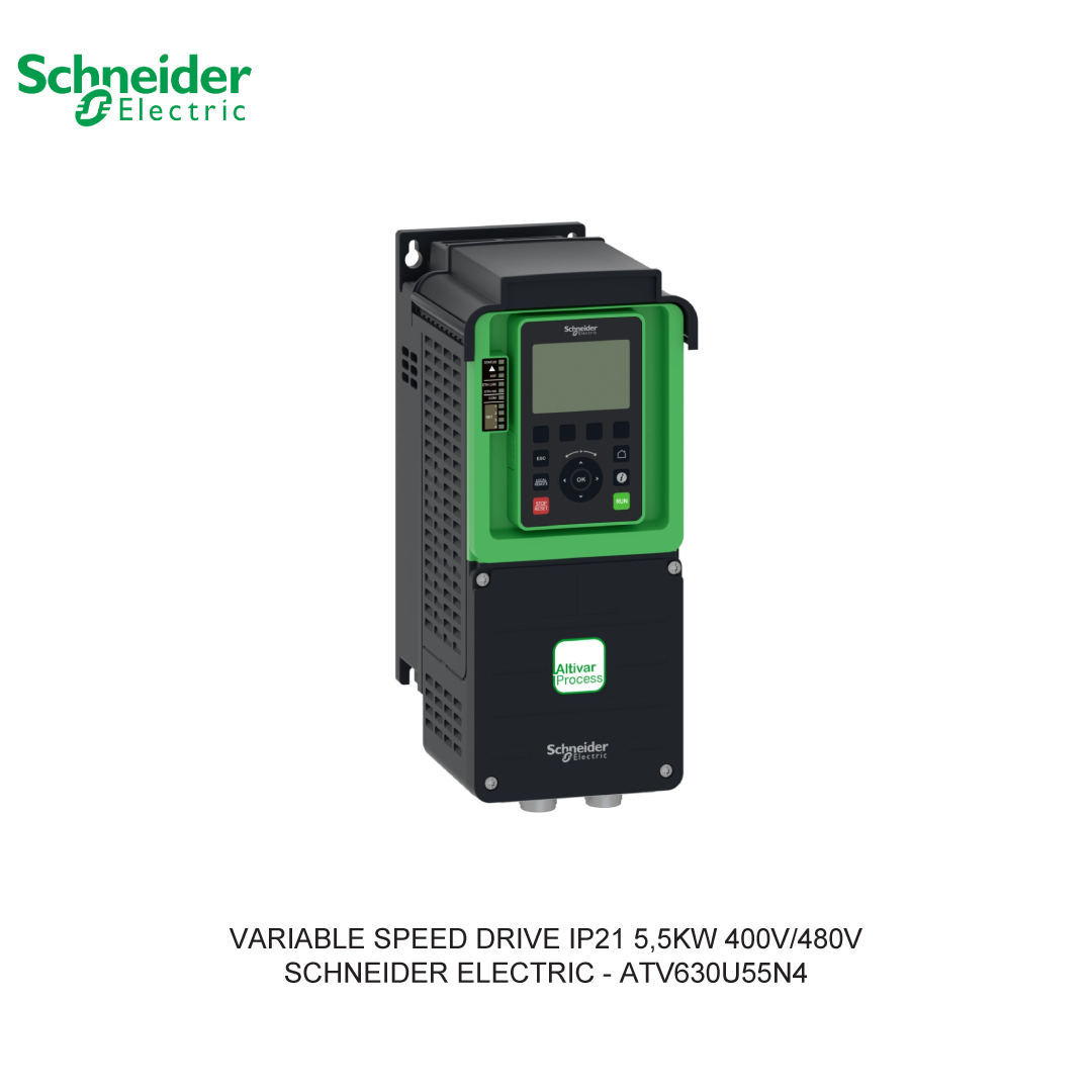 VARIABLE SPEED DRIVE IP21 5,5KW 400V/480V