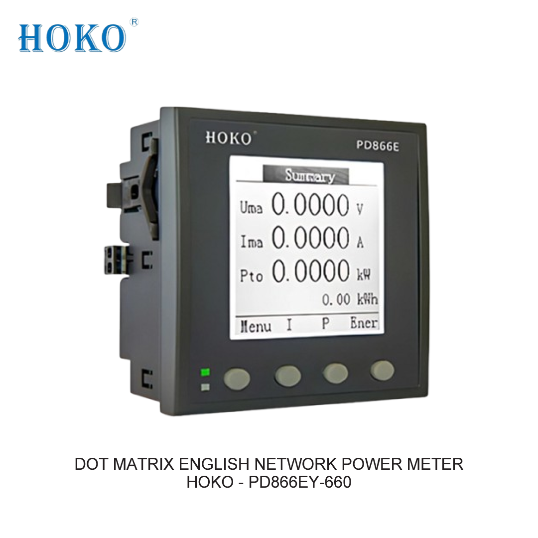 DOT MATRIX ENGLISH NETWORK POWER METER