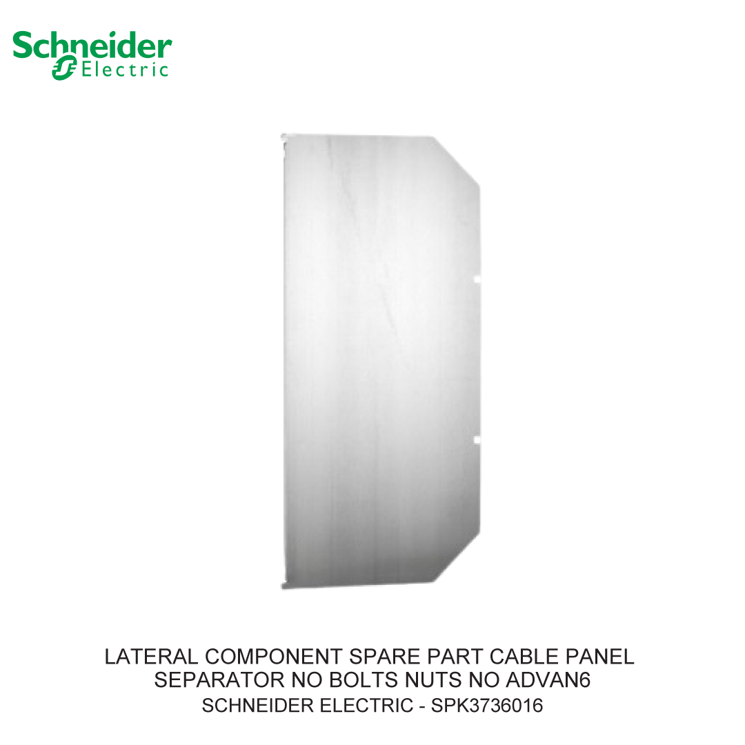 LATERAL COMPONENT SPARE PART CABLE PANEL SEPARATOR NO BOLTS NUTS NO ADVAN6