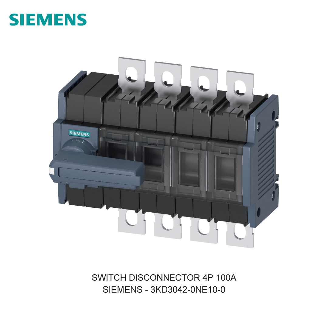 SWITCH DISCONNECTOR 4P 100A