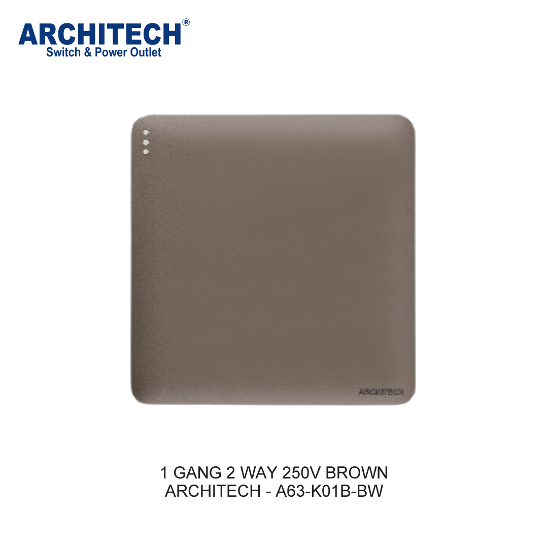 1 GANG 2 ARAH 250V COKLAT