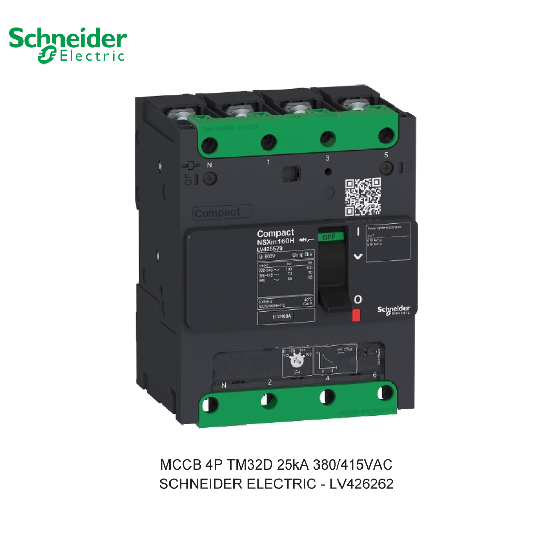 MCCB 4P TM32D 25KA 380/415VAC