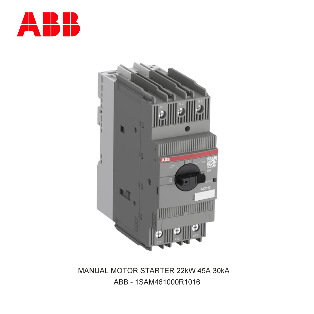 MANUAL MOTOR STARTER 22kW 45A 30kA