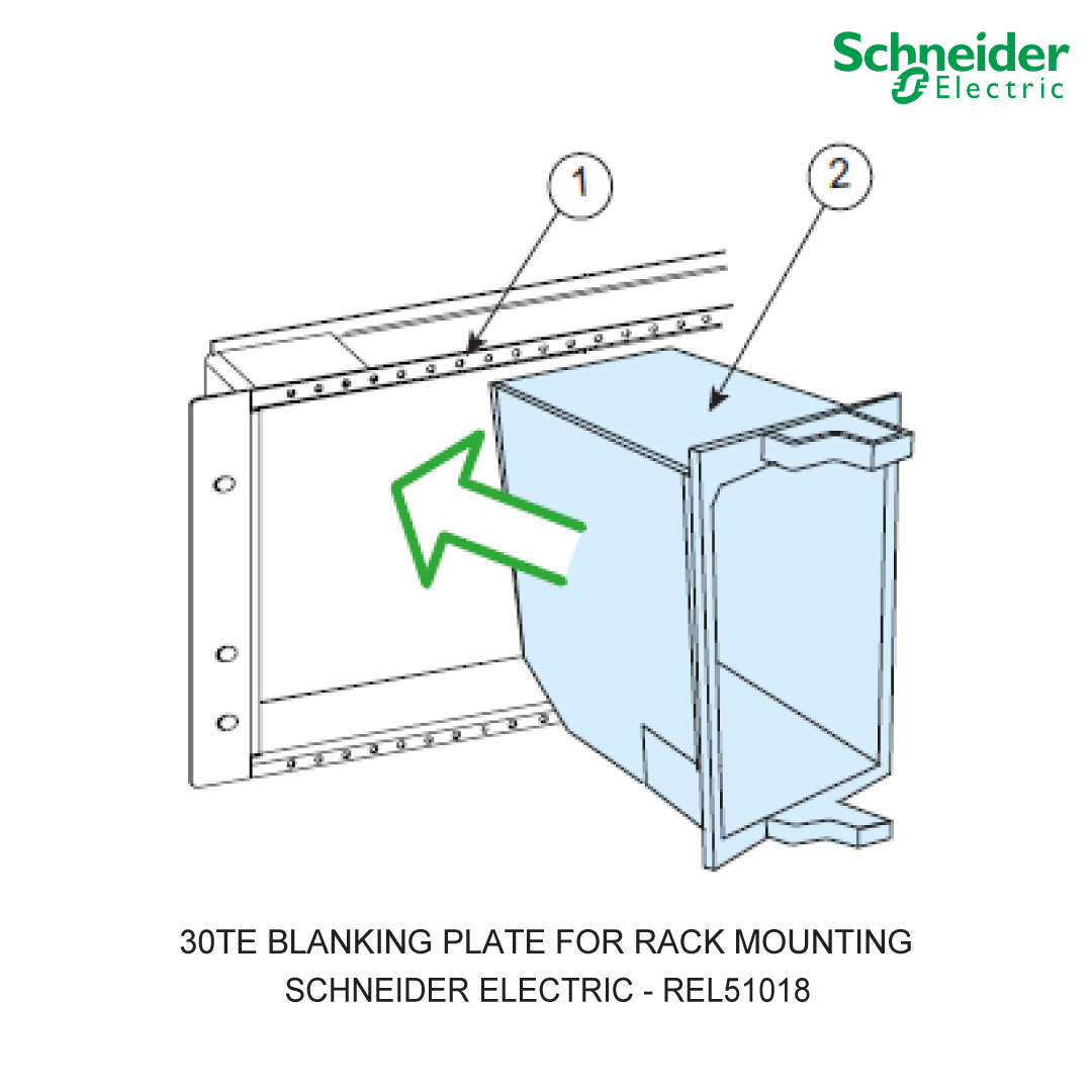 30TE BLANKING PLATE FOR RACK MOUNTING