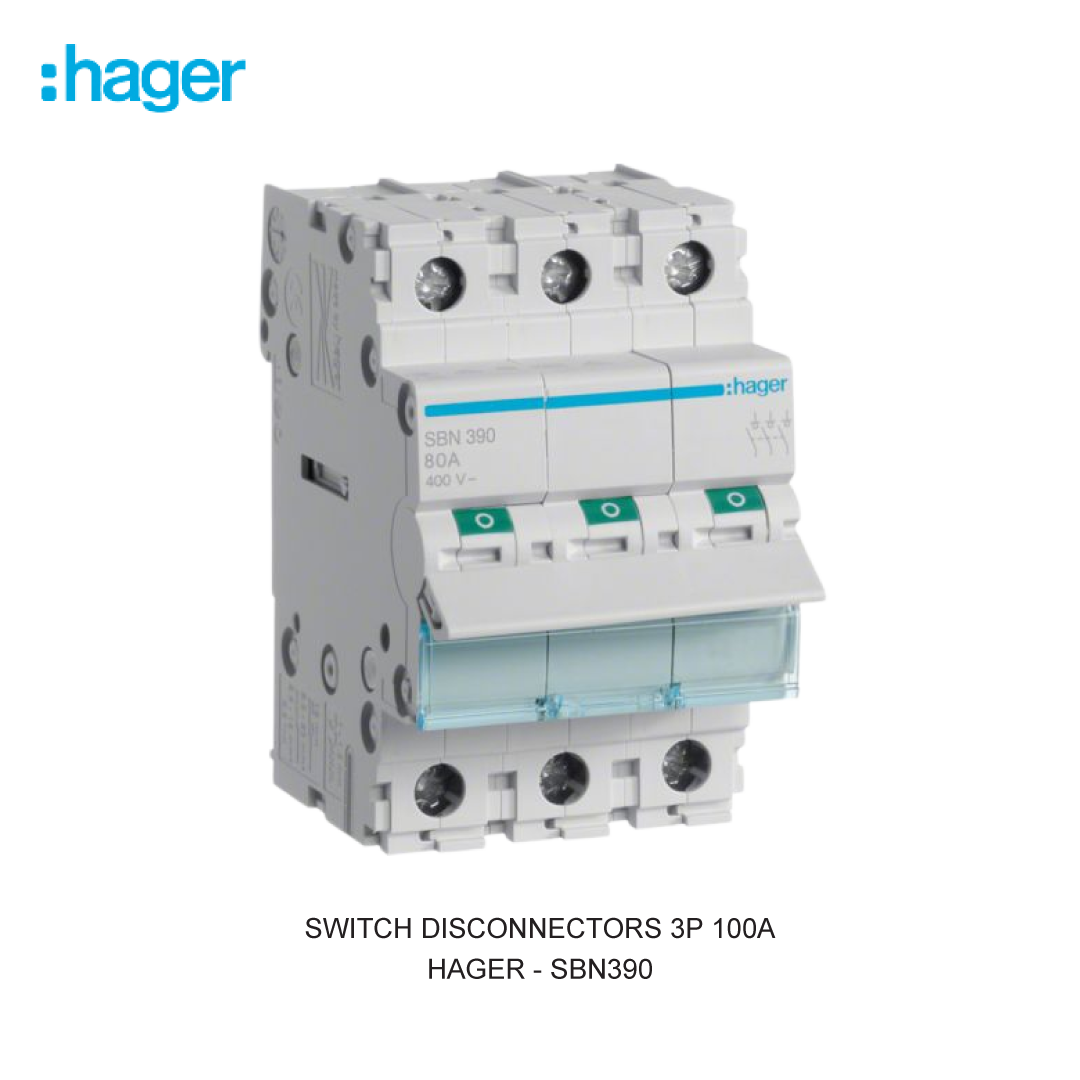 SWITCH DISCONNECTORS 3P 100A