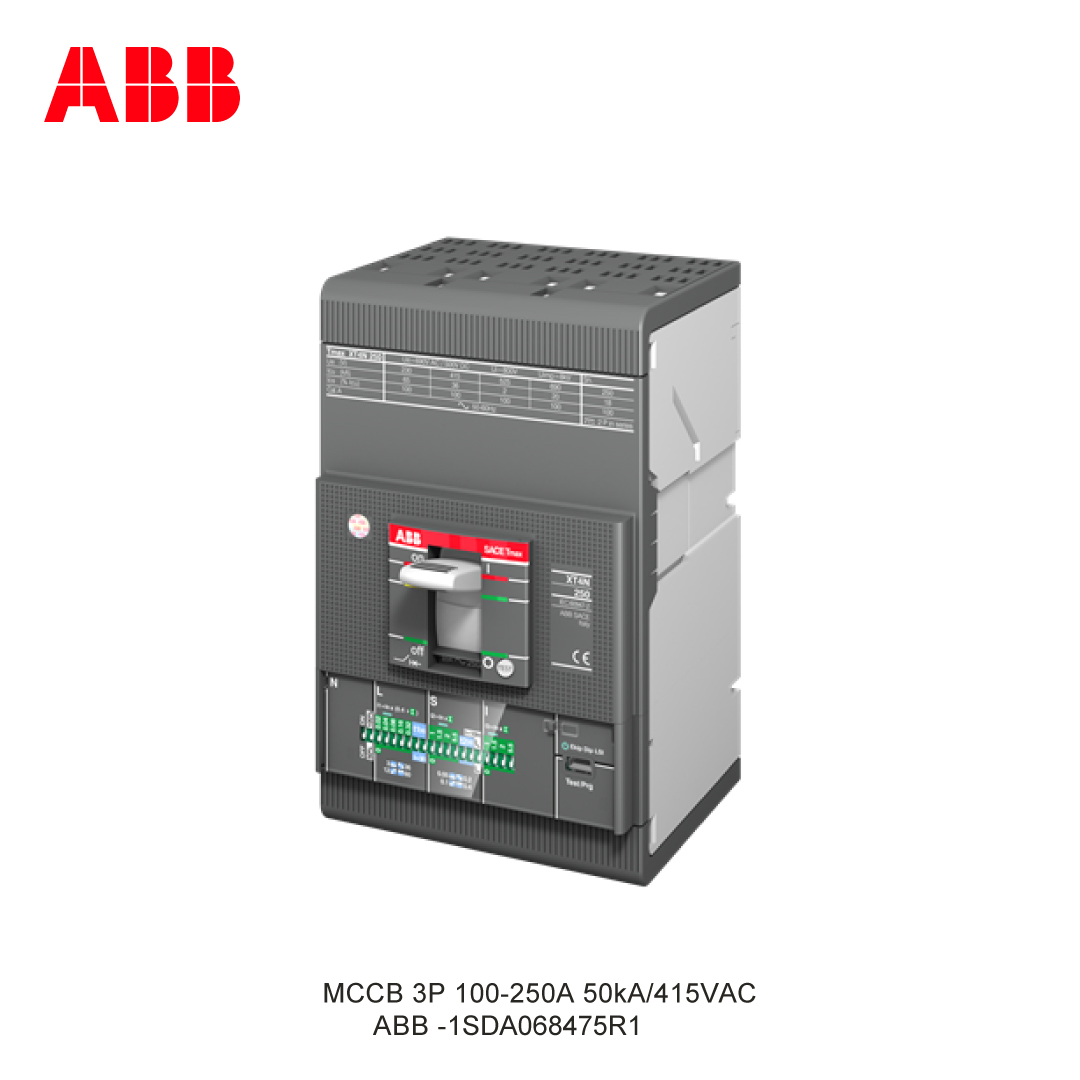 MCCB 3P 100-250A 50kA/415VAC