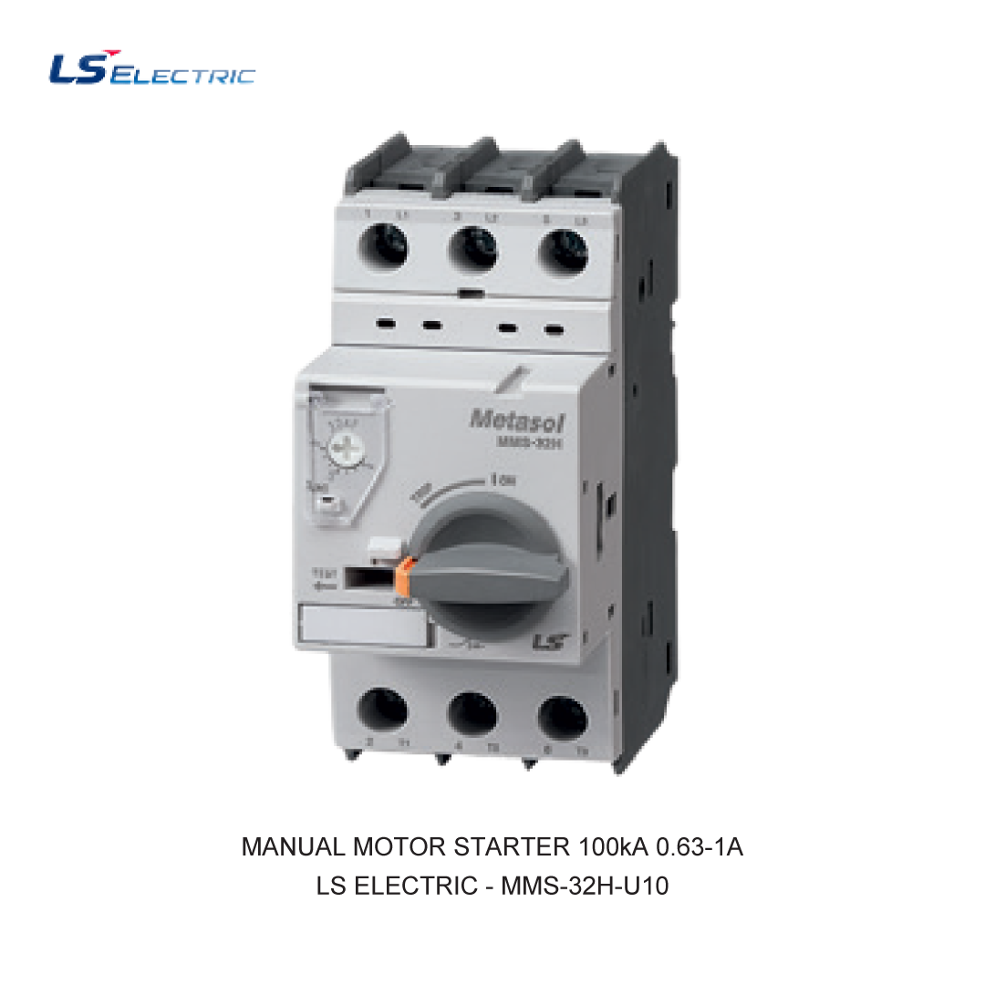 MANUAL MOTOR STARTER 100kA 0.63-1A