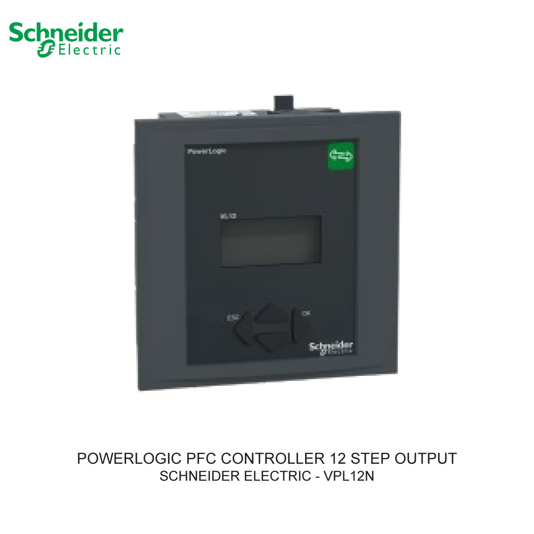 POWERLOGIC PFC CONTROLLER 12 STEP OUTPUT SCHNEIDER ELECTRIC
