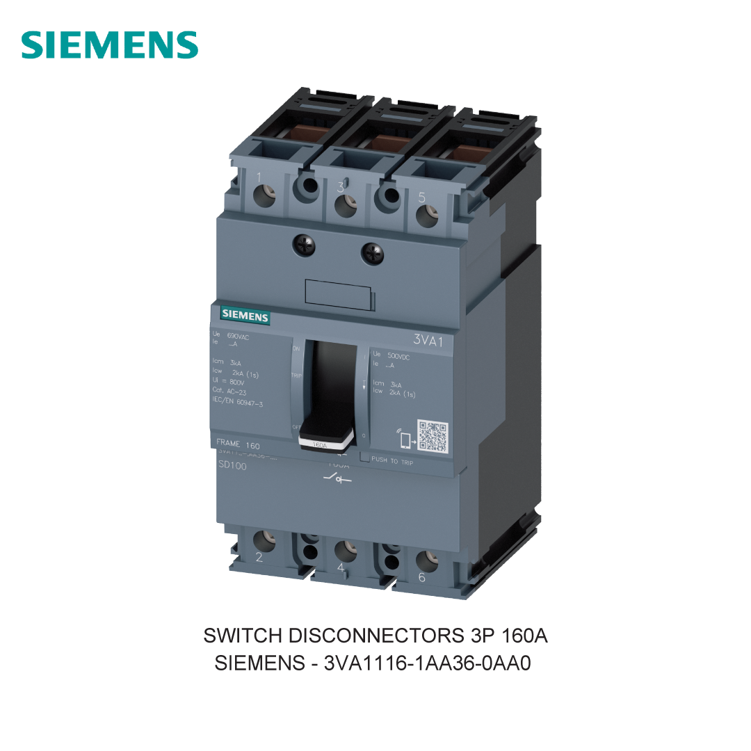 SWITCH DISCONNECTORS 3P 160A