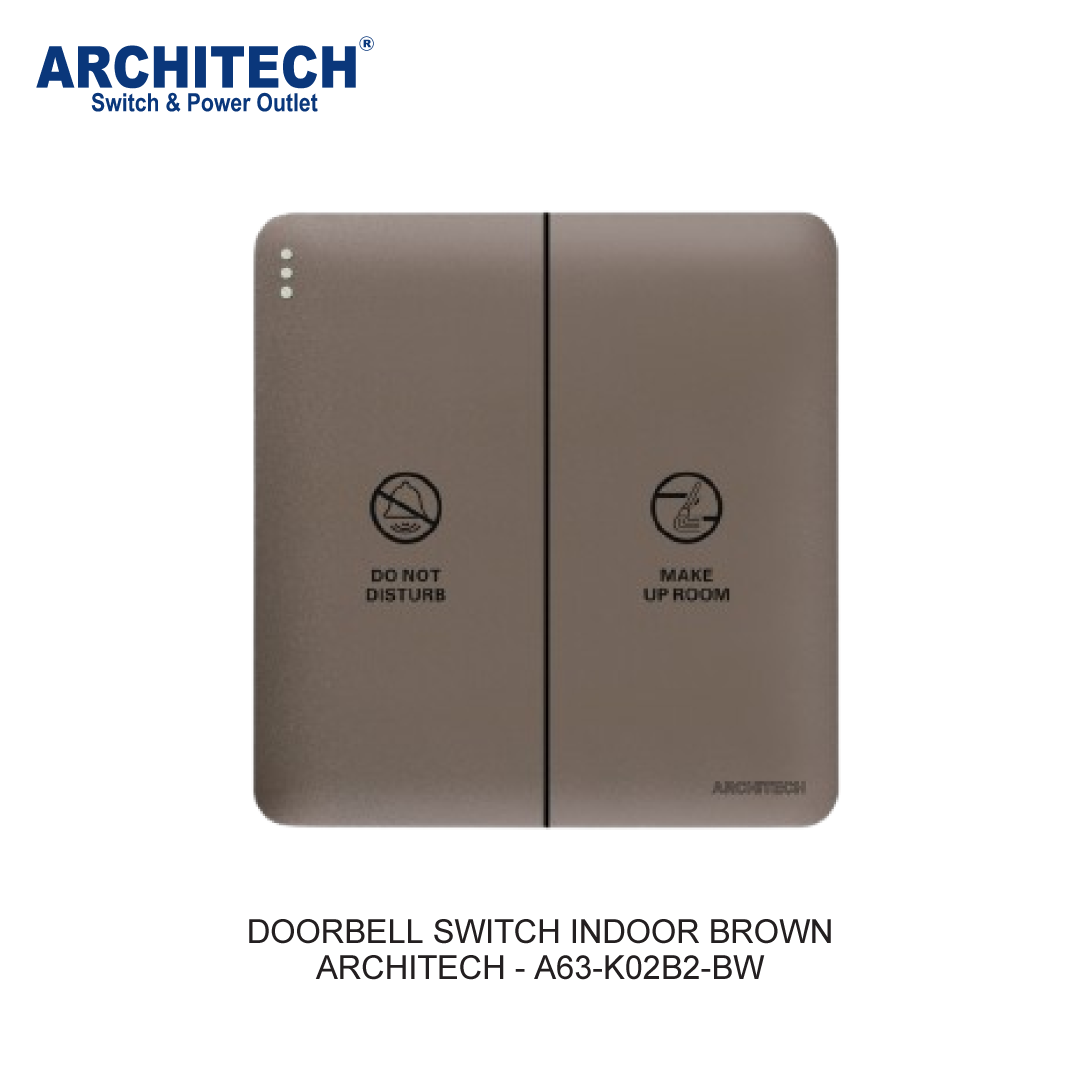DOORBELL SWITCH INDOOR COKLAT