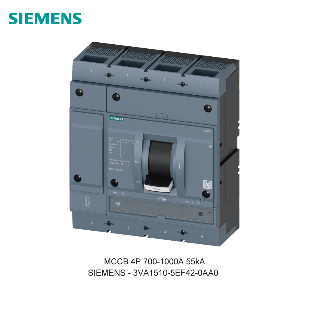 MCCB 4P 700-1000A 55kA