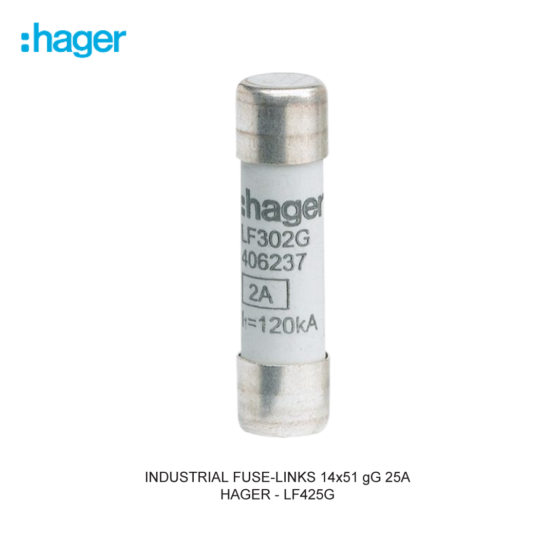 HAGER INDUSTRIAL FUSE-LINKS 14x51 gG 25A