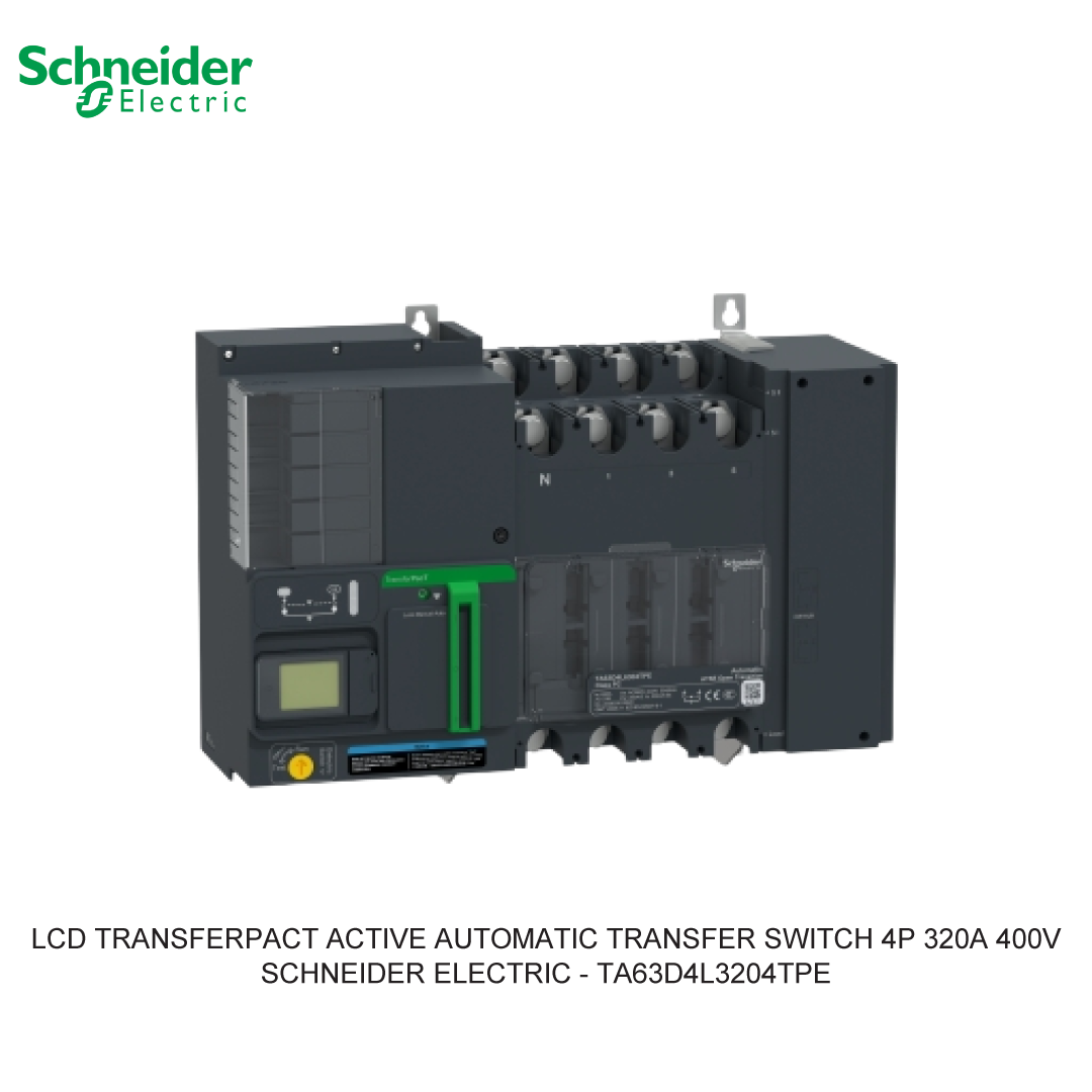LCD TRANSFERPACT ACTIVE AUTOMATIC TRANSFER SWITCH 4P 320A 400V