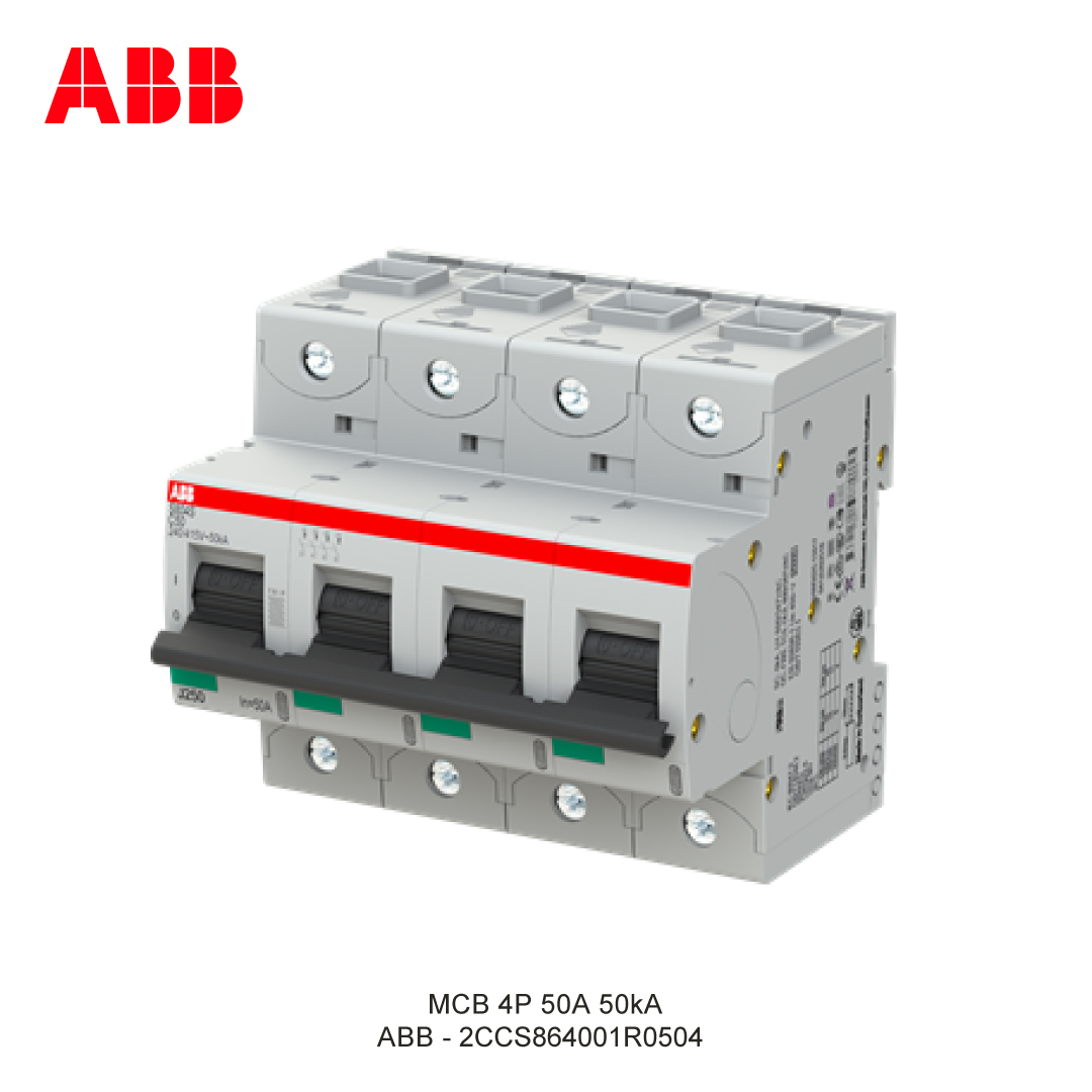 MCB 4P 50A 50kA KURVA C