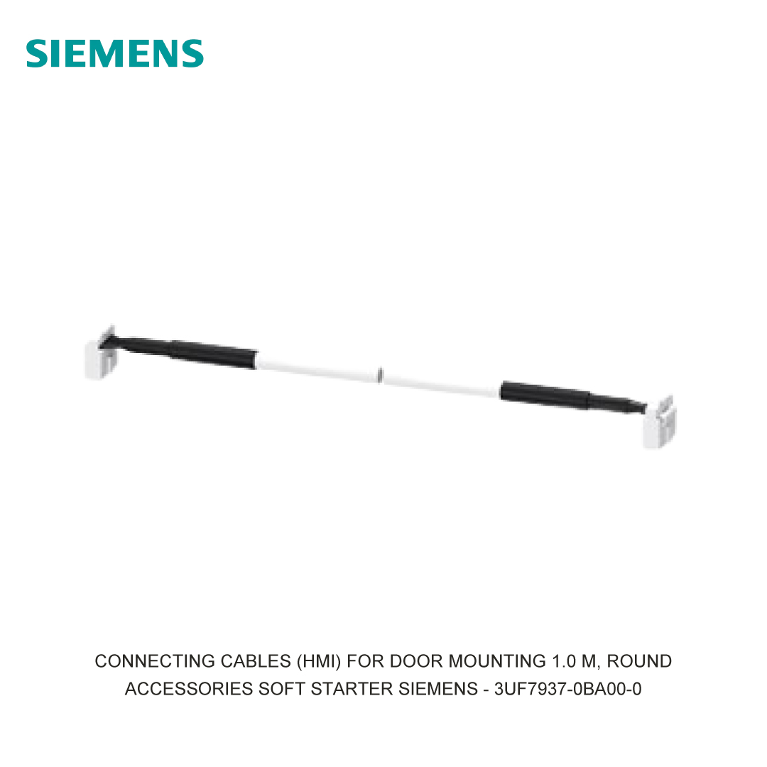 CONNECTING CABLES (HMI) FOR DOOR MOUNTING 1.0 M, ROUND
