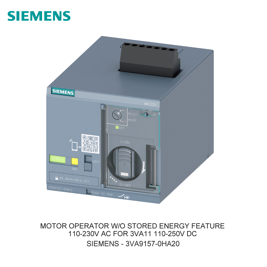 MOTOR OPERATOR W/O STORED ENERGY FEATURE 110-230V AC FOR 3VA11 110-250V DC