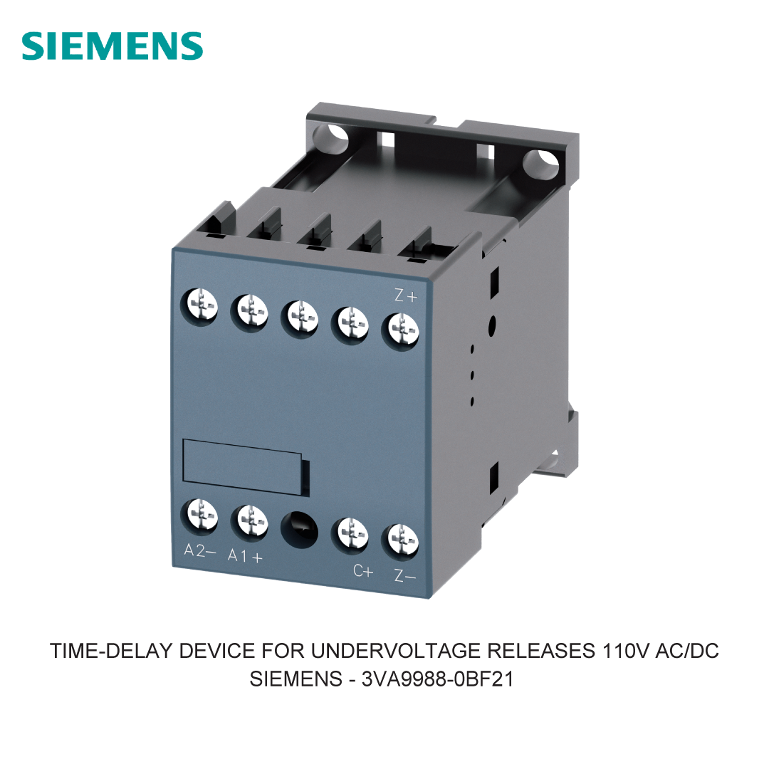 TIME-DELAY DEVICE FOR UNDERVOLTAGE RELEASES 110V AC/DC