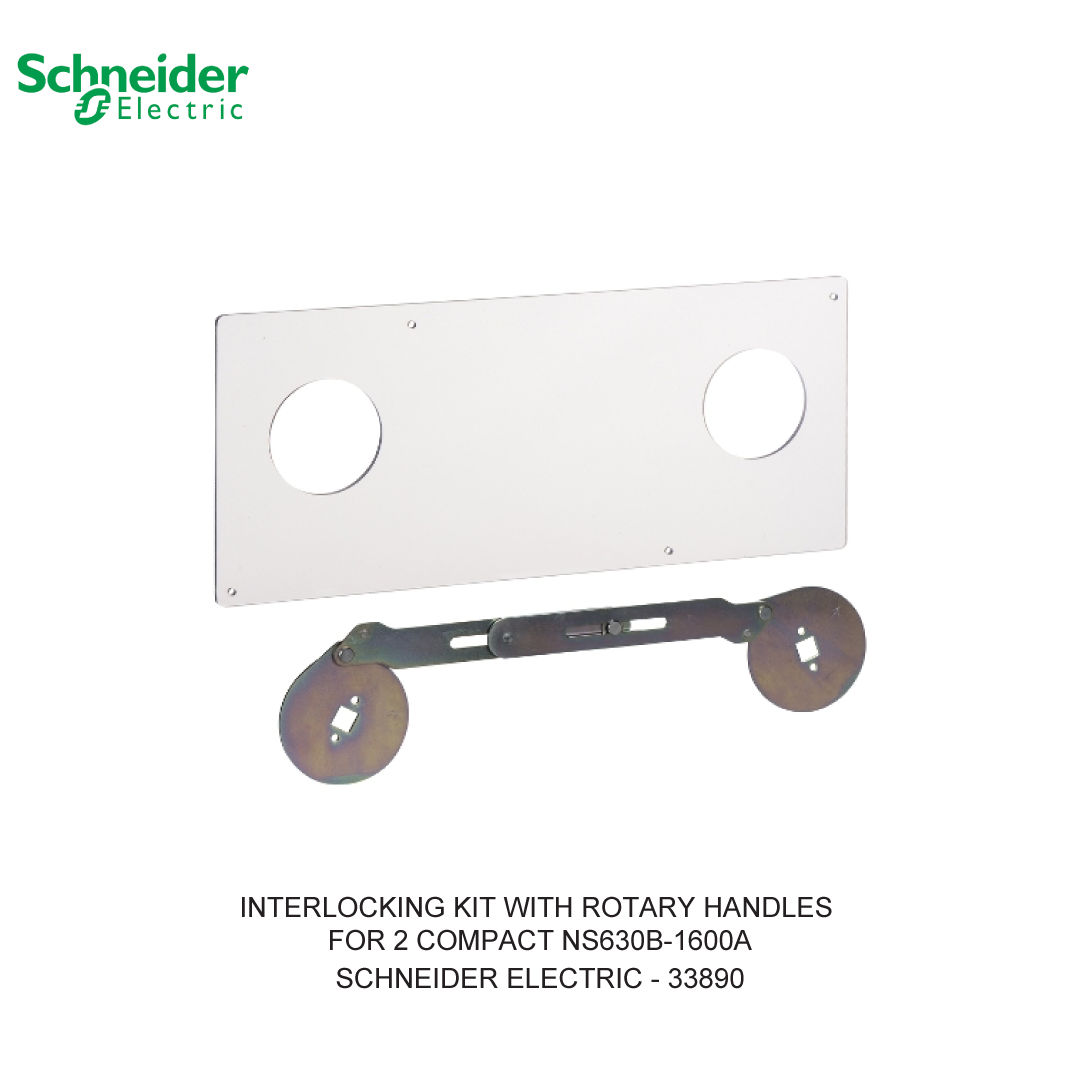 INTERLOCKING KIT WITH ROTARY HANDLES FOR 2 COMPACT NS630B-1600 A
