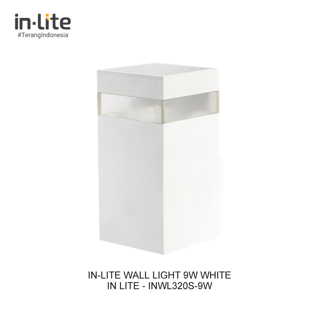 IN-LITE WALL LIGHT 9W 3 COLOUR WHITE