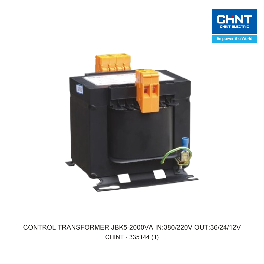 CONTROL TRANSFORMER JBK5-2000VA IN:380/220V OUT:36/24/12V