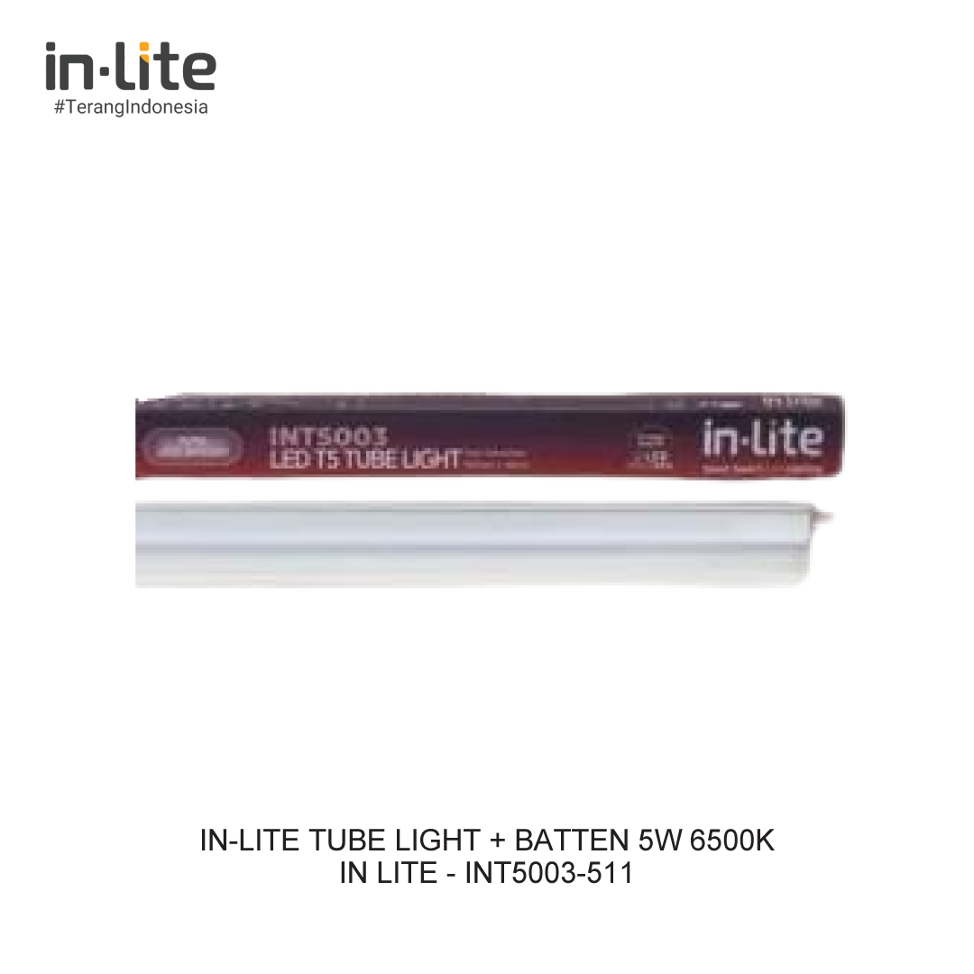 IN-LITE TUBE LIGHT + BATTEN 5W 6500K