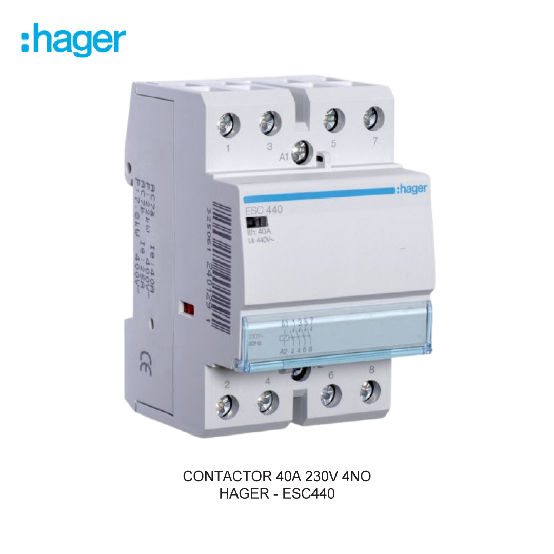 CONTACTOR 40A 230V 4NO