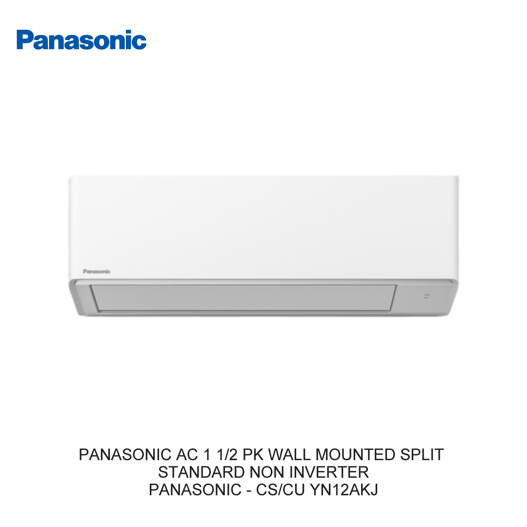 PANASONIC AC 1 1/2 PK WALL MOUNTED SPLIT STANDARD NON INVERTER