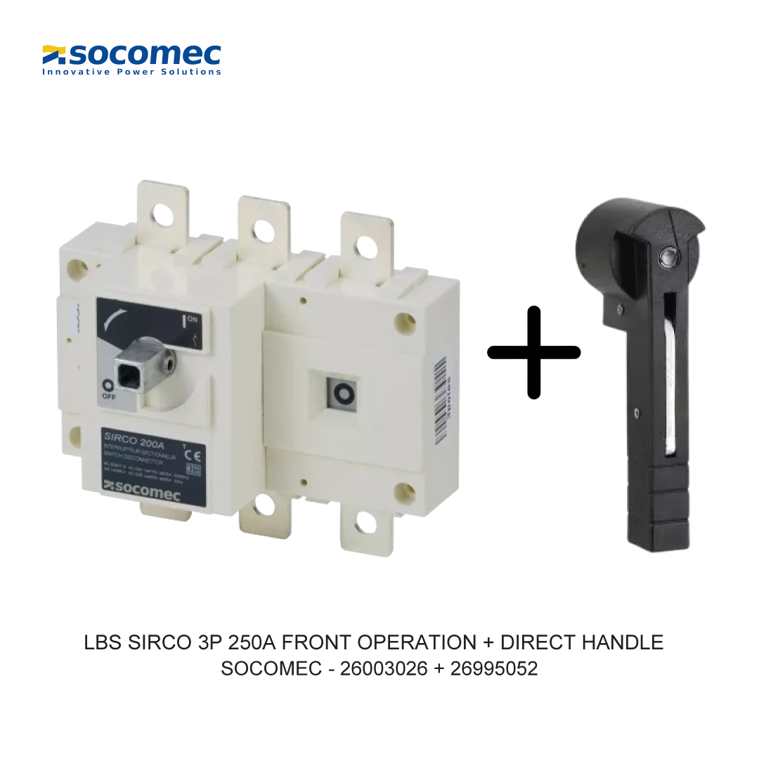 LBS SIRCO 3P 250A FRONT OPERATION + DIRECT HANDLE