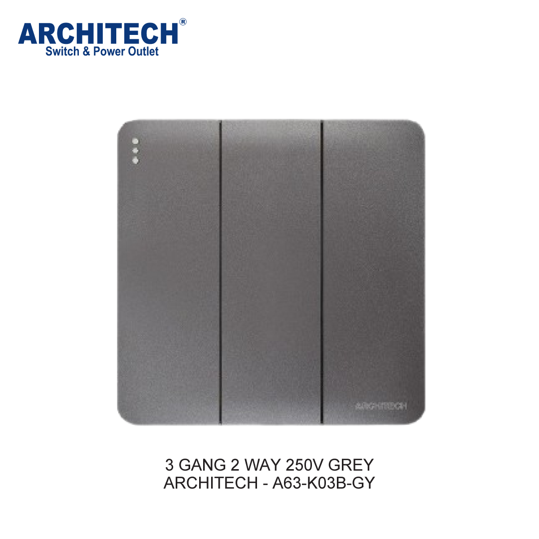 3 GANG 2 ARAH 250V ABU-ABU