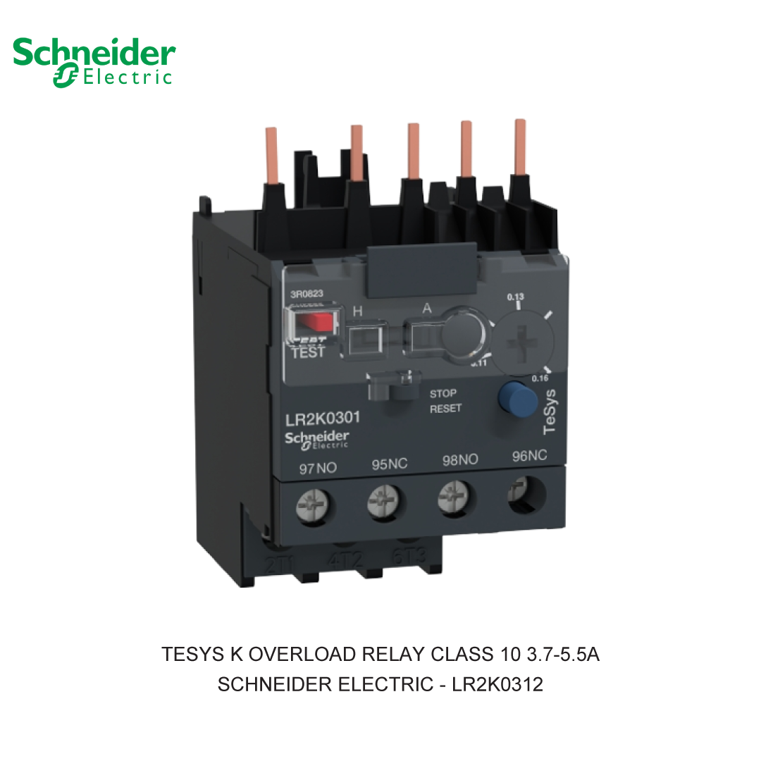 TESYS K OVERLOAD RELAY CLASS 10 3.7-5.5A