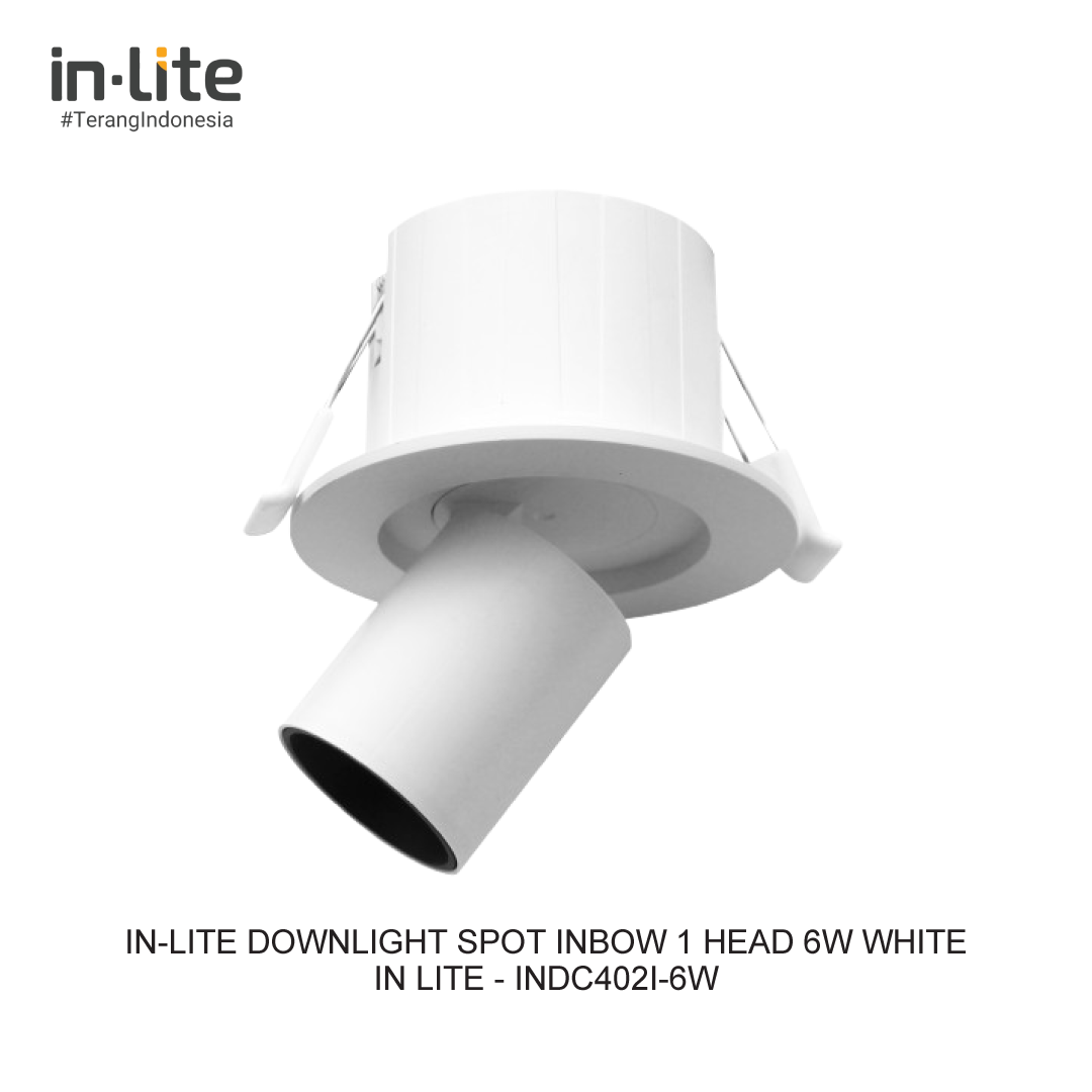 IN-LITE DOWNLIGHT 1 HEAD 6W 3 COLOR INBOW WHITE